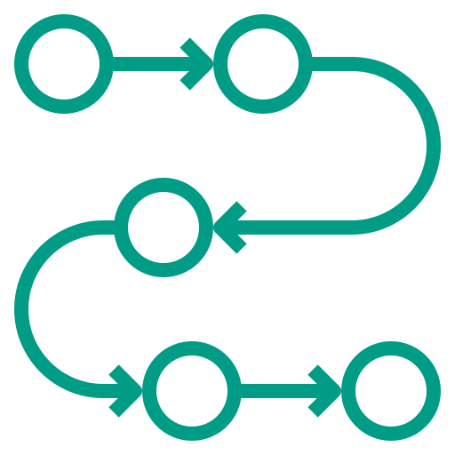 process Iconographie qui illustration l'intégration dans un processus déjà existant